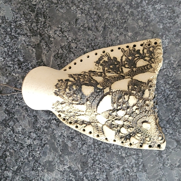 Handcrafted Clay Wall Pocket - Flower Vase - Picture 4 of 10